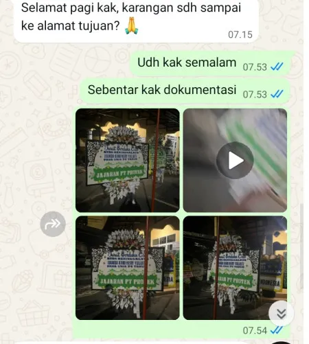 Pengiriman Papan Bunga Selamat Kuningan Barat