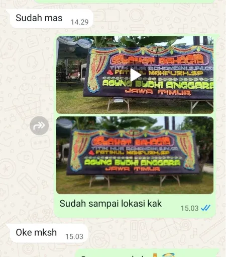 Pengiriman Papan Bunga Kuningan Barat