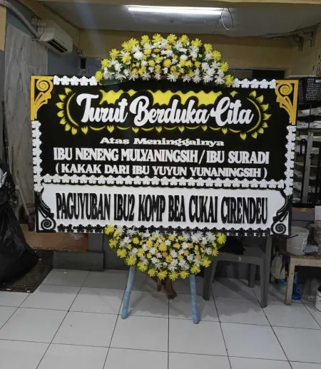 Papan Bunga Duka Kuningan Barat