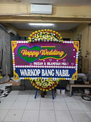 Papan Bunga di Kuningan Barat