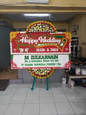 Papan Bunga di Kuningan Barat