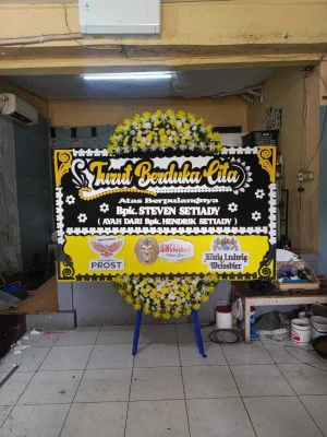Papan Bunga di Kuningan Barat